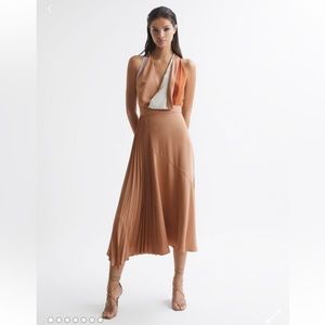 NWT Reiss Anise Colorblock MIDI Dress (4)